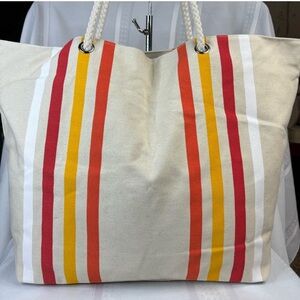 Lancôme large tote and matching makeup bag